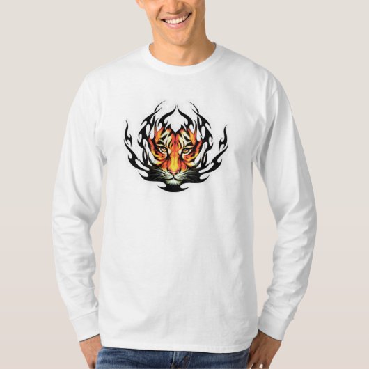 mannen sleeve op shirt (Voorkant)