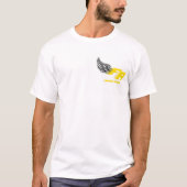 Mannen Sleeve Tech T-shirt (Voorkant)