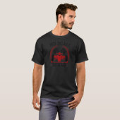 Mannen Sleuf Auto Racing Ho Schaal Team Mini Auto T-shirt (Voorkant volledig)