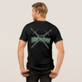 Mannen SLIM T-shirt - Knight Rangers ('24-'25 seiz (Achterkant volledig)