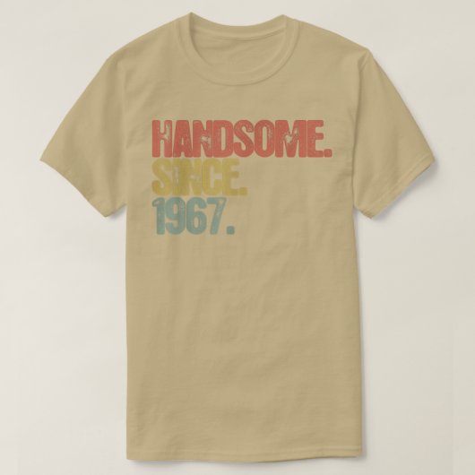 Mannen slokdarm sinds 1967  bruidsschat 67 t-shirt (Design voorkant)
