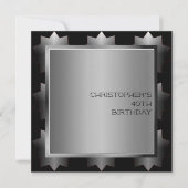 Mannen Smart Black Kaart (Voorkant)