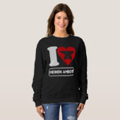 Mannen smeedkunst smid aambeeld smeden H Trui (Voorkant volledig)