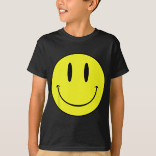 Mannen smiley gezicht hebben een mooie dag 1990s m t-shirt
