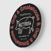 Mannen Smokehouse & Grill Muur Grote Klok (Hoek)