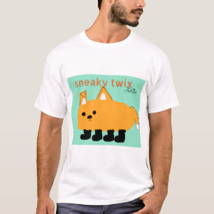 Mannen Sneaky Twix Fat Cat shirt
