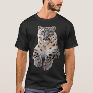 Mannen Snow Leopard T-shirt