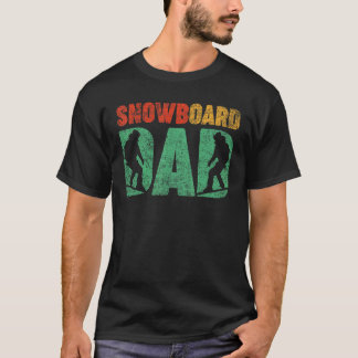 Mannen Snowboarding Sports Snowboard Pa Fa T-shirt