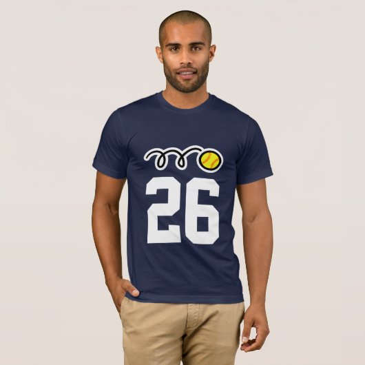 Mannen softball shirt kleding kleding kleding kled (Voorkant volledig)