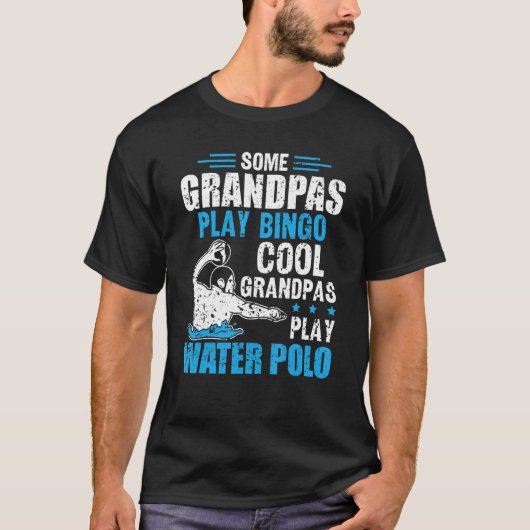 Mannen sommige Grandpas spelen bingo Cool Grandpas T-shirt (Voorkant)