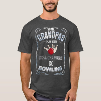 Mannen sommige Grandpas spelen Bingo, echte Grandp T-shirt