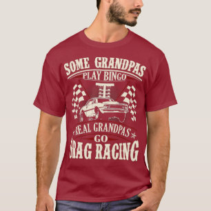 Mannen sommige Grandpas spelen Bingo Echte Grandpa T-shirt