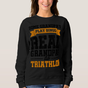 Mannen sommige Grandpas spelen bingo echte Grandpa Trui