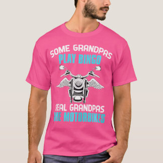 Mannen sommige Grandpas spelen bingo Real Grandpas T-shirt
