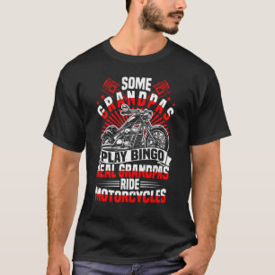Mannen sommige Grandpas spelen bingo Real Grandpas T-shirt
