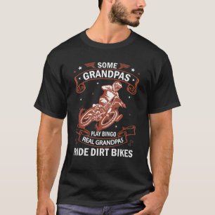 Mannen sommige Grandpas spelen Bingo Real Grandpas T-shirt