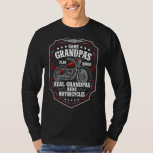 Mannen sommige Grandpas spelen bingo Real Grandpas T-shirt