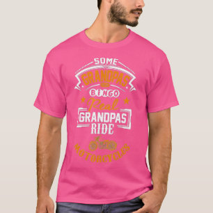 Mannen sommige Grandpas spelen Bingo Real Ride Mot T-shirt