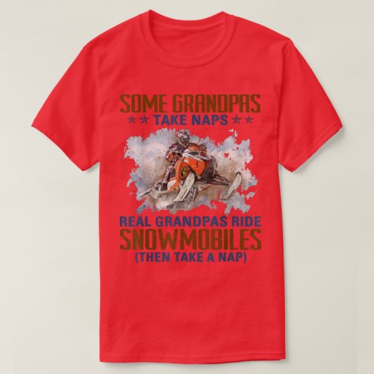 Mannen sommige grootzeeërs pakken echte Grandpas R T-shirt (Design voorkant)