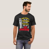 Mannen sommige mensen noemen me barman de meest be t-shirt (Voorkant volledig)