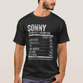 Mannen Sonny Nutrition Gepersonaliseerde naam Funn T-shirt (Voorkant)