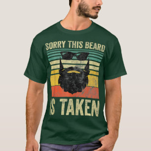 Mannen sorry dat zijn baard een schimmelige Valent T-shirt