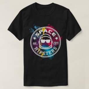 Mannen Space Hipsters Nebula T-shirt