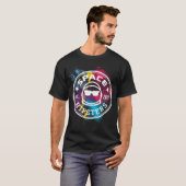 Mannen Space Hipsters Nebula T-shirt (Voorkant volledig)
