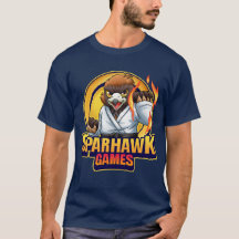 Mannen SparhawkGames logo-shirt