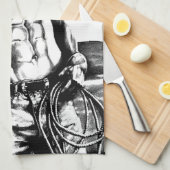 Mannen Speciaal gepersonaliseerde naam Fine Art Co Theedoek (Quarter Fold)