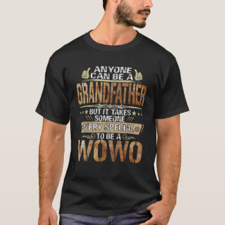 Mannen special om een Wowo opa cadeau te zijn aan T-shirt