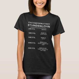 Mannen specialist Informatica Computer SC T-shirt