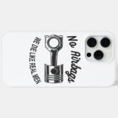 Mannen Speed Racing Sport Auto Geen Airbags - We D Case-Mate iPhone Case (Achterkant (horizontaal))