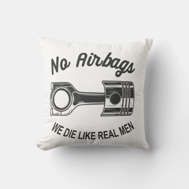 Mannen Speed Racing Sport Auto Geen Airbags - We D Kussen (Voorkant)
