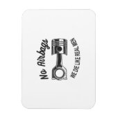 Mannen Speed Racing Sport Auto Geen Airbags - We D Magneet (Verticaal)