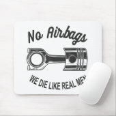 Mannen Speed Racing Sport Auto Geen Airbags - We D Muismat (Met muis)