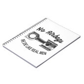 Mannen Speed Racing Sport Auto Geen Airbags - We D Notitieboek (Linkerzijde)