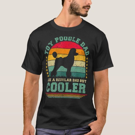 Mannen Speelgoed poetsvader als een gewone vader,  T-shirt (Voorkant)