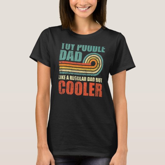 Mannen Speelgoed poetsvader als een gewone vader,  T-shirt (Voorkant)