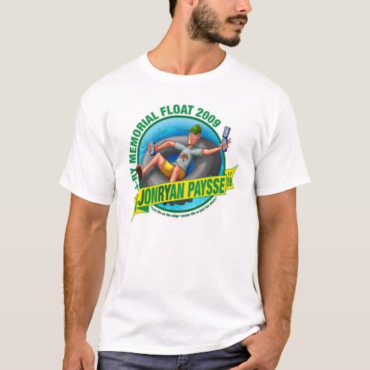 Mannen Spier T (wit) T-shirt (Voorkant)