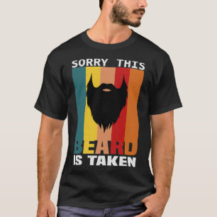 Mannen spijt, deze baard wordt ingenomen door Shir T-shirt
