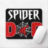 Mannen spin web vader vaders dag cool vader muismat (Met muis)