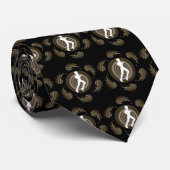 Mannen spiralloper stropdas (Opgerold)