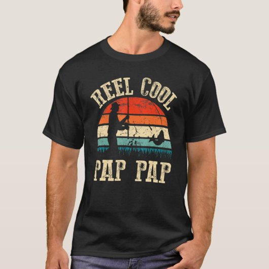 Mannen spoelkoek Pap Vis Vader Vist T-shirt (Voorkant)