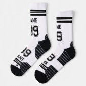 Mannen sport High-Performance Athletic Crew Sock Sokken (Links)
