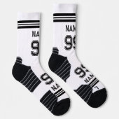 Mannen sport High-Performance Athletic Crew Sock Sokken (Rechts)