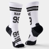 Mannen sport High-Performance Athletic Crew Sock Sokken (Gebogen)
