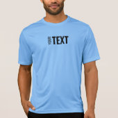 Mannen sportcompetitie Active Carolina Blue T-shirt (Voorkant)