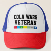 Mannen Sportkleding Baseball COLA WARS VETERAN Trucker Pet (Voorkant)