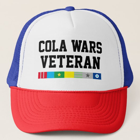 Mannen Sportkleding Baseball COLA WARS VETERAN Trucker Pet (Voorkant)